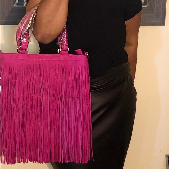 🔥HP! Suede Fringed Bag - Picture 5 of 6